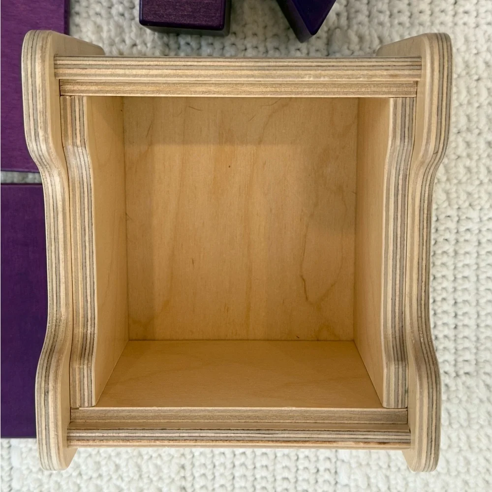 Monti Kids Mailbox Wooden Shape Sorter